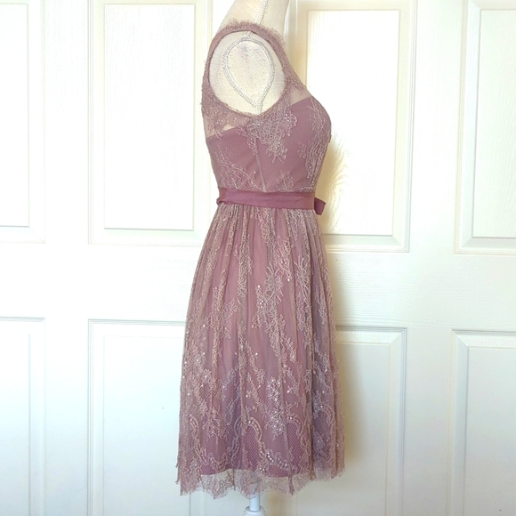 Anthropologie Va et Vien Ariel Lace On shoulder Dress - Picture 5 of 12